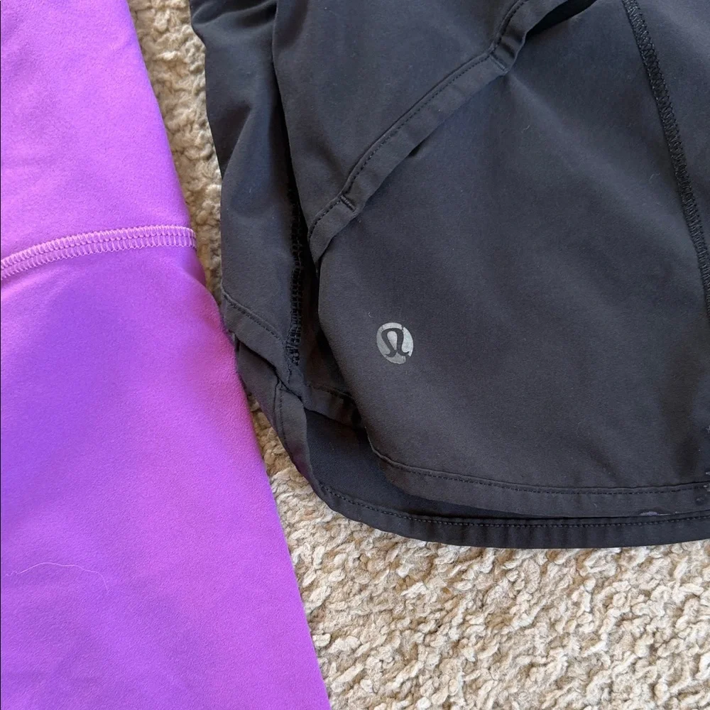 lululemon athletica Black, Magenta and Purple Leggings Set - Picture 10 of 10